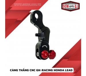 Càng Thắng CNC GH-Racing Cho Honda Lead ( Đen Núm Đỏ )