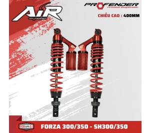 Phuộc Profender Air Cho Forza 300/350 , SH300/350 ( Màu Đỏ )