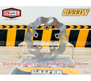 Đĩa Thắng Sau Galfer Exciter 150 / 155 Chính Hãng Size 200mm ( DF533W )