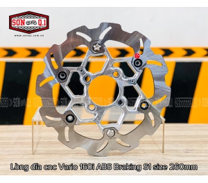 Lòng đĩa cnc Vario 160i ABS đĩa Braking S1 size 260mm 