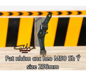 Pat CNC Heo Brembo M50 Cho SH Ý Đi Đĩa 256MM (Pat Đen) - Lỗ Ốc 100MM 